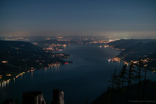 Attersee bei Nacht